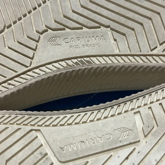 CARIUMA Pantone EUC Women’s Size 8.5 or Men’s Size 7 Classic Blue Canvas Sneaker - Picture 13 of 14